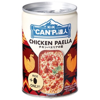 K&K ”CAN”Pの達人 チキンパエリアの素 270g x12 国分グループ本社