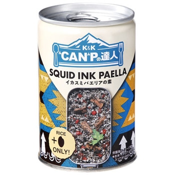 K&K ”CAN”Pの達人 イカスミパエリアの素 270g x12 国分グループ本社
