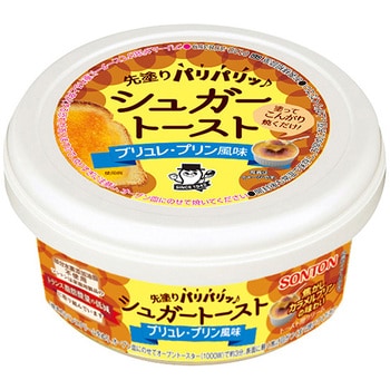 4901671210476 ソントン シュガートースト ブリュレ プリン風味 95g x6 1箱(95g×6個) ソントン 【通販モノタロウ】