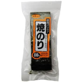 4901673290209 白子のり 焼のりおにぎり 3切x40 x10 1箱(40個×10個