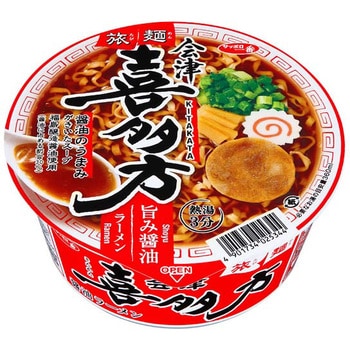 4901734025344 サンヨー食品 サッポロ一番 旅麺 会津喜多方 魚介醤油ラーメン カップ 86g x12 1箱(86g×12個)  サンヨー食品 【通販モノタロウ】