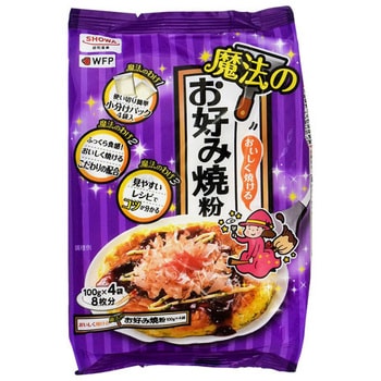 4901760433014 昭和 おいしく焼ける魔法のお好み焼粉 400g x6 1箱(400g×6個) 昭和産業 【通販モノタロウ】