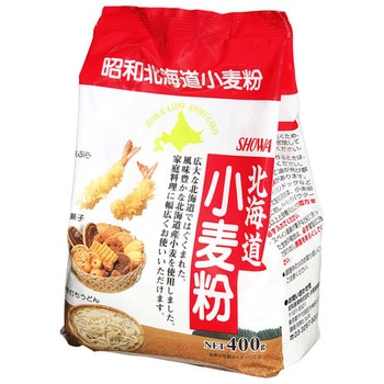 昭和 北海道小麦粉 400g x20 昭和産業