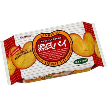 4901830102253 三立製菓 源氏パイ 16枚 x12 1箱(16枚×12個) 三立