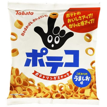 4901940037872 東ハト ポテコ うましお味 78g x12 1箱(78g×12個) 東