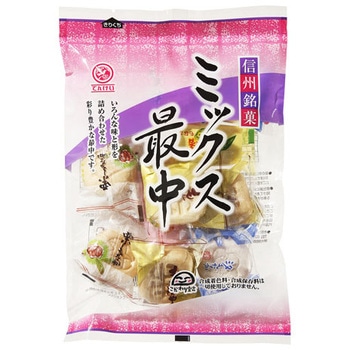 4902008122844 天恵 ミックス最中 170g x12 1箱(170g×12個) 天恵製菓