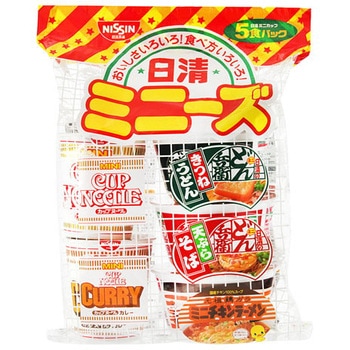 日清食品 ミニーズ カップ 東日本 41gX5個 x6 日清食品