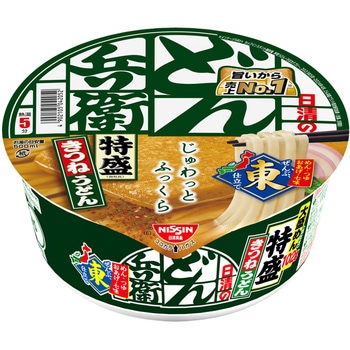 日清食品 どん兵衛 特盛きつねうどん 131g x12 日清食品