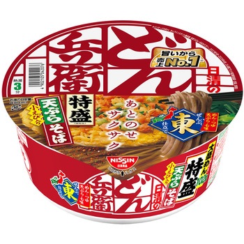 日清食品 どん兵衛 特盛天ぷらそば 143g x12 日清食品