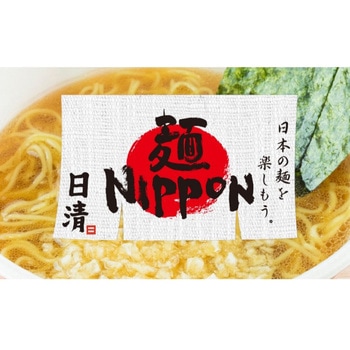 日清食品 麺NIPPON 八王子たまねぎ醤油 カップ 112g x12 - 日清食品