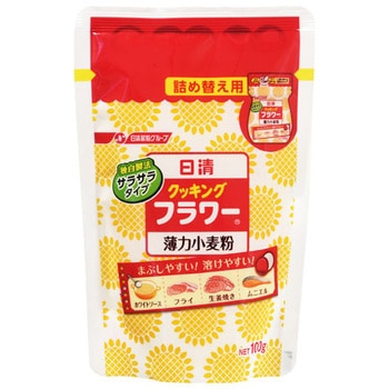日清 クッキングフラワー 詰め替え用 100g x20 日清フーズ