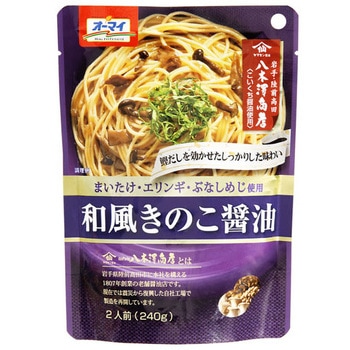 オーマイ 和風きのこ醤油 2人前 x12 ニップン