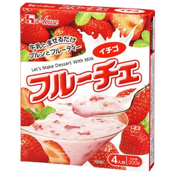ハウス フルーチェ イチゴ 200g x10 - ハウス食品