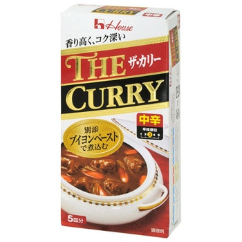 ハウス ザ・カリー 中辛 140g x10 ハウス食品