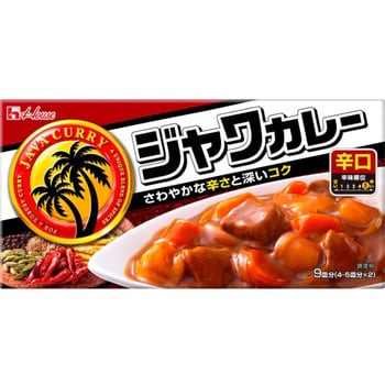 4902402854532 ハウス ジャワカレー 辛口 185g x10 1箱(185g×10個