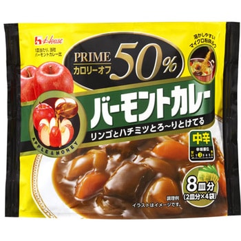 4902402872536 ハウス プライム バーモントカレー 中辛 109g x6 1箱