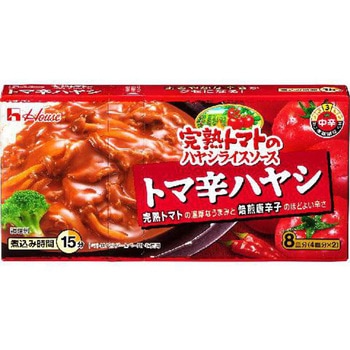 ハウス 完熟トマトの辛ハヤシ 151g x10 ハウス食品