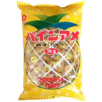 4902435000104 パイン パイン飴 袋 1kg x10 1箱(1kg×10個) パイン