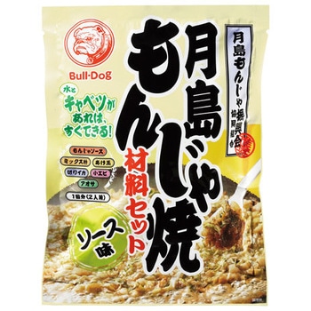 ブルドック 月島もんじゃ焼 ソース味 81.3g x5 ブルドックソース