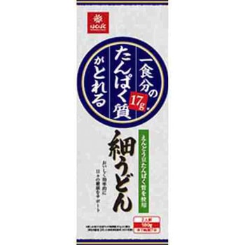 はくばく1食分たんぱく質がとれる細うどん 180g x 20 - はくばく