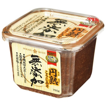 4902663003007 ひかり味噌 無添加 こうじ円熟 カップ 750g x8 1箱(750g 