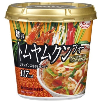 ひかり味噌 贅沢トムヤムクンフォーカップ 33.5g x6 - ひかり味噌