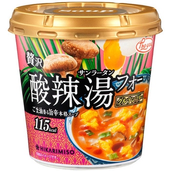 ひかり味噌 Phoyou贅沢酸辣湯フォー カップ 1食 x6 ひかり味噌