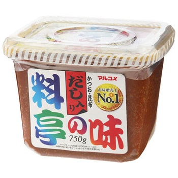 4902713121545 マルコメ 料亭の味 カップ 750g x8 1箱(750g×8個