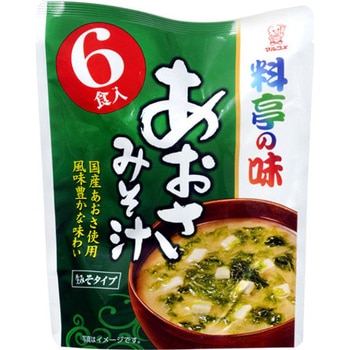 マルコメ お徳用 料亭の味 あおさ 17gX6袋 x7 マルコメ