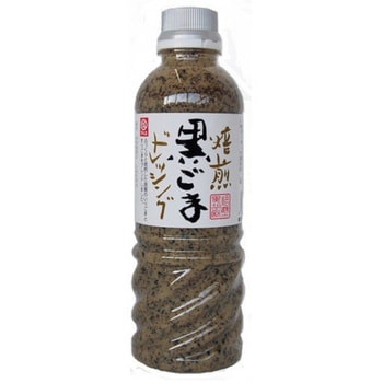 4902839605134 マルヱ醤油 焙煎 黒胡麻ドレッシング 420ml x12 1箱