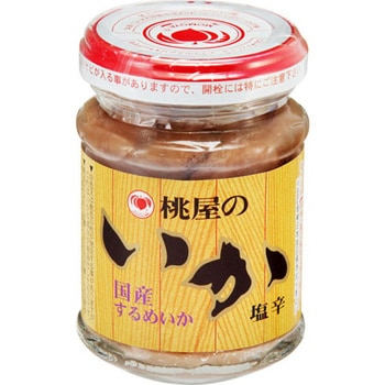 桃屋 いかの塩辛 樽漬け 110g x12 桃屋