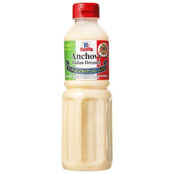 マコーミック アンチョビ イタリアンドレッシング 480ml x6 ユウキ食品