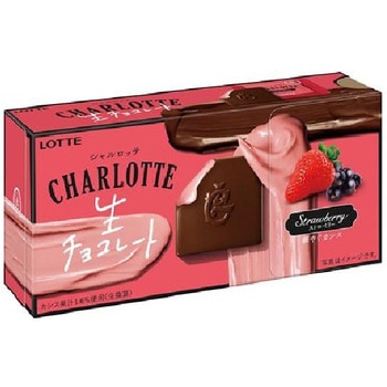 4903333258154 ロッテ シャルロッテ 生チョコレート ストロベリー 12枚