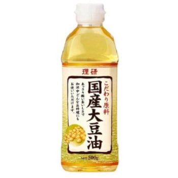 理研農産 国産 大豆油 500g x12 理研農産化工
