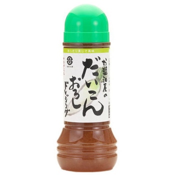 直源醤油 醤油屋の大根おろしドレッシング 280ml x12 直源醤油