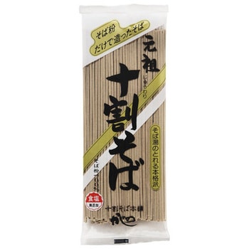 週末限定ンセール 4904657101010 かじの 元祖十割そば 200g x20 1箱(200g×20個 その他 加工食品