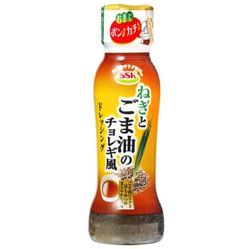 4905132626400 SSK ねぎとごま油のチョレギ風ドレッシング 160ml x12 1