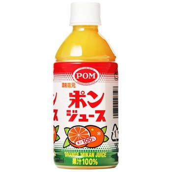 POM ポンジュース ペット 350ml x24 えひめ飲料