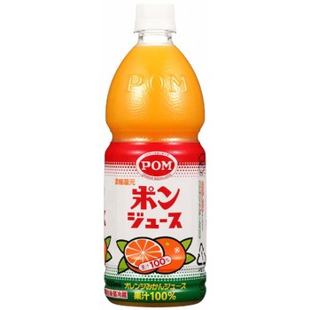 POM ポンジュース ペット 800ml x6 えひめ飲料