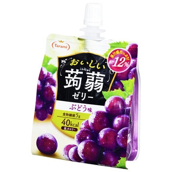 たらみ おいしい蒟蒻ゼリー ぶどう味 150g x6 たらみ
