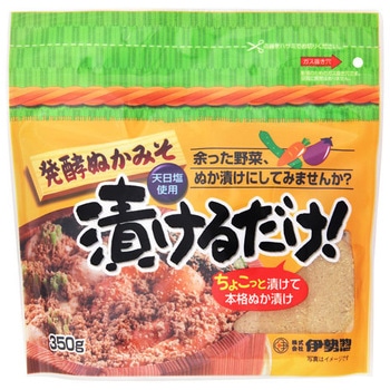 4970085054341 伊勢惣 発酵ぬかみそ 漬けるだけ 350g x10 1箱(350g×10