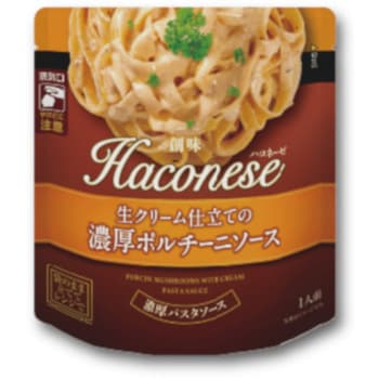 4973918382901 創味食品 ハコネーゼ 生クリーム仕立て濃厚ポルチーニ