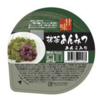 ナカキ 甘味抹茶あんみつ 280g x12 ナカキ食品