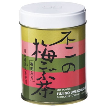 不二食品 不二の梅こぶ茶 50g x6 不二食品