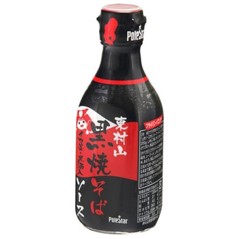 4977071100754 ポールスタア 東村山黒焼そばソース 瓶 200ml x12 1箱