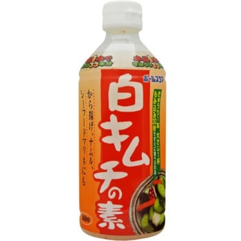 4977071101065 桃花林 白キムチ 浅漬けの素 ペット 500ml x6 1箱(500mL×6本) ポールスタア 【通販モノタロウ】