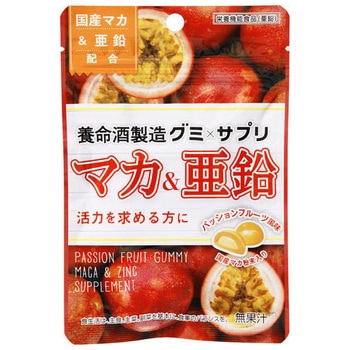 養命酒製造 グミXサプリ マカ&亜鉛 40g x6 養命酒製造