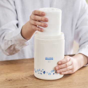 除菌ができるウェットティッシュ凄厚ボトル アルコールタイプ アイリスオーヤマ