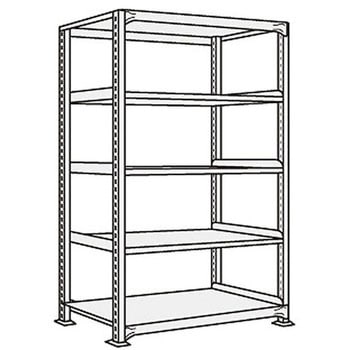 中軽量棚MEWF型200kg(アイボリー) サカエ
