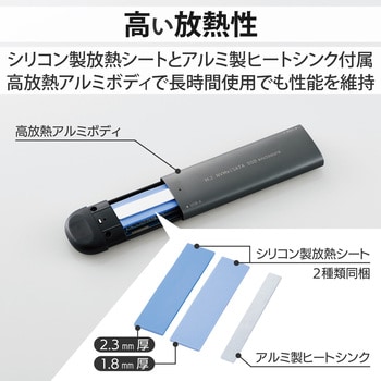 安い ssdケース テープ 取り付け